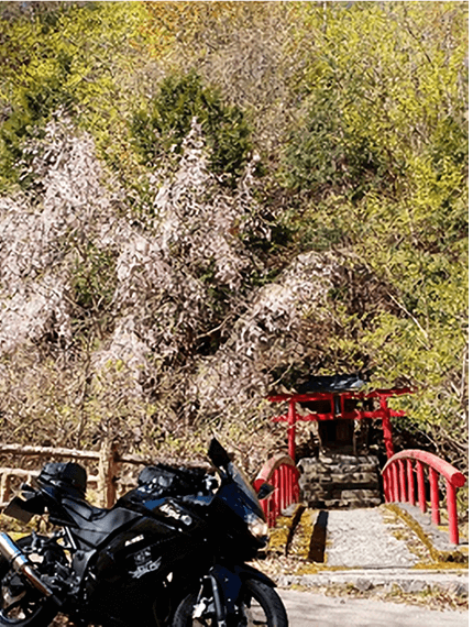 雁坂トンネル料金所付近