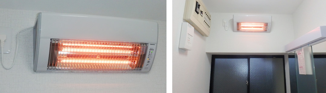 ウォールヒート設置