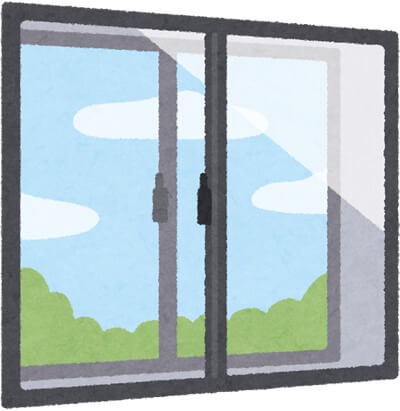 防音性の高い二重窓