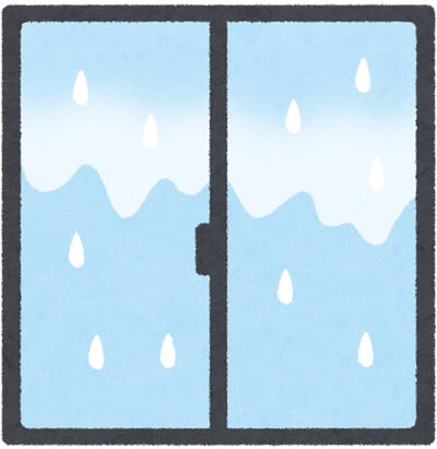 結露ができやすい窓