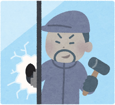 泥棒のイラスト