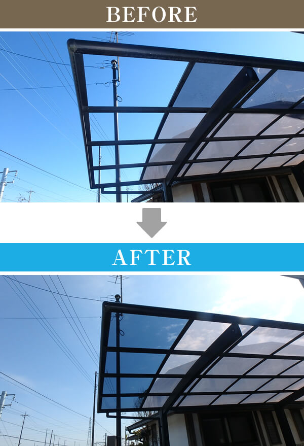 カーポートの張り替え