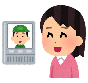 カメラ付きインターフォン