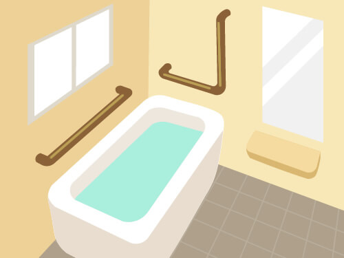 お風呂のイラスト